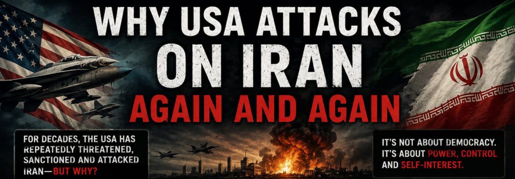 Why USA Attacks on Iran Again and Again